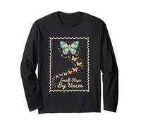 Small Steps Big Voices | SLP Speech Language Pathologist Long Sleeve T-Shirt