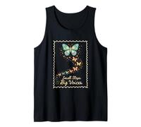 Small Steps Big Voices | SLP Speech Language Pathologist Tank Top