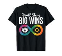 Small Steps Big Wins ABA Therapist Behavior Analysts T-Shirt