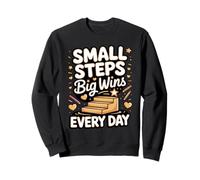 Small Steps Big Wins Every Day Special Ed Sweatshirt