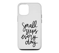Small Steps Every Day Motivational Growth Handwritten Case for iPhone 12/12 Pro