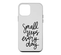 Small Steps Every Day Motivational Growth Handwritten Case for iPhone 12 mini