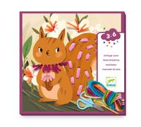 Small steps with thread Multicoloured one size