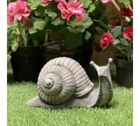 Small Stone Cast Snail Garden Ornament