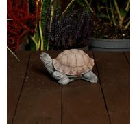 Small Stone Cast Tortoise Garden Ornament