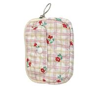Small Storage Bag Floral Coin Purse Change Korean Styles Pouches Money Fashion Wallet Korean Styles Small Storage Floral Wallet Makeup