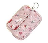Small Storage Bag Floral Coin Purse Change Korean Styles Pouches Money Fashion Wallet Korean Styles Small Storage Floral Wallet Makeup