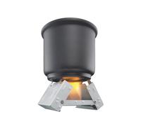 Small stove with refill Esbit 20x4 g Grey One size