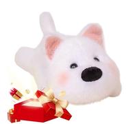 Small Stuffed Plush - CuddlyStuffed Animal, Desk Ornament with Soft Touch, Cute Lushwith Decorative Appeal, Bear Plush Doll, Animal Lush Doll for Living Room Bedroom Table Study