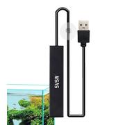 Small Submersible Aquarium Heater, Automatic Aquarium Heater Turtle Heater, Adjustable Aquarium Heater | Glass Fish Tank Heater, Fish Tank Heater Preset Heater for Tropical Fish Water Plants Turtles