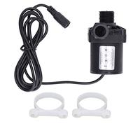 Small Submersible Pump, Mini Drainage Pump, Pond Pump, Aquarium, Circulation Pump, Submersible Pump, Quiet, Head 5M, DC 12V 18W, Discharge Volume 800L/H