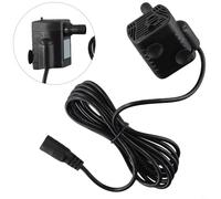 Small Submersible Water, Solar-Powered DC 12V Amphibious for Aquariums, Fountains, and Ponds, Brushless & Low-Noise (<35dB)(DC16V~18V)