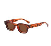 Small Sunglasses Rectangle Thick Frame Square Sun Glasses Men's Black Blue Ladies Sun Shades UV400 Unisex Eyewears,BWC