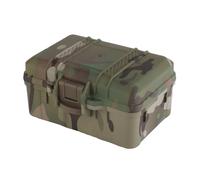 Small Survival Storage Box, Outdoor Shockproof Sealed Waterproof Boxes Survival Dry Airtight Case for Fishing Camping Hiking Outdoor Activities(CP)
