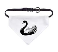 Small 'Swan Side View' Dog/Cat/Pet Bandana (PD00057697)