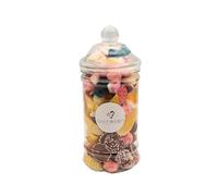 Small Sweet Jar - Retro & Traditional Sweets Sour Strawberry Pencil Bites
