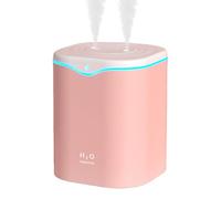 Small Table Humidifier Ultrasonic Type Air Purifier 2L | USB Humidifier Quiet with Night Light Mist Humidifier for Bedroom, Office, Home, Office
