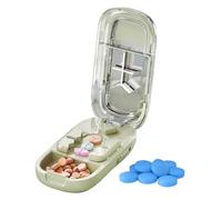 Small Tablet Divider | Pill Divider | Adjustable Professional Divider | Daily Medicine Needs At Home, Travel, Dog, Pet, Outdoor, Fitness,