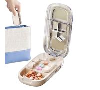 Small Tablet Divider | Pill Divider | Adjustable Professional Drug Divider | Daily Medicine Needs At Home, Travel, Dog, Pet, Outdoor, Fitness,