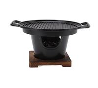 Small Tabletop Grill Portable Smokeless Charcoal Grill for Indoor Camping