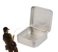 Small Tackle Box Organizer,Portable Iron Lure Storage,Small Tackle Boxes for Fishing - for Freshwater Gear Hardware Tool Saltwater Boat Man Boy