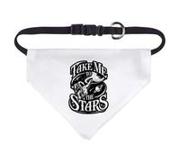 Small 'Take Me To The Stars with Astronaut' Dog/Cat/Pet Bandana (PD00060251)