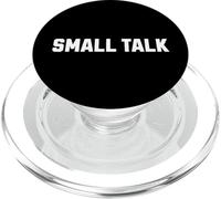 Small Talk Avoider Funny Introvert Design PopSockets PopGrip for MagSafe