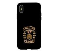 Small Talk is My Cardio Funny Introvert Design Case for iPhone X/XS