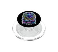 Small Tank Big Attitude Celestial Betta Aquarium Fish PopSockets PopGrip for MagSafe
