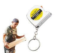 Small Tape Measure - Mini Pocket Measuring Tape | 3 Foot Steel Retractable Ruler | Portable Small Tape For Toolboxes | Retractable Ruler Measuring Tape With Double-Sided Scale Portable Measure