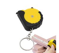 Small Tape Measure - Mini Pocket Measuring Tape | 3 Foot Steel Retractable Ruler | Retractable Ruler Measuring Tape | Portable Small Tape For Toolboxes With Double-Sided Scale Portable Measure