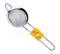 Small Tea Strainer - 8 cm Pack of 1 - Metal Sieve Stainless Steel, Fine Mesh Strainer | Kitchen Sieve Fine Mesh, Sive Cooking, Flour for Baking Rust Free Seive, Dishwasher Safe SIV