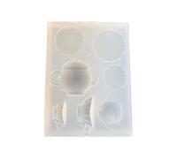 Small Teapot Shaped Silicone Mold Easy for Making Dessert Lids and Decorative Figures Silicone Mould for Tea Container