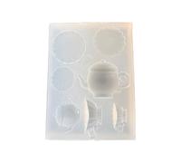 Small Teapot Shaped Silicone Mold Lightweight for Making Dessert Toppers and Decorative Figures Food Grade Silicone Mold