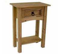 Small Telephone Table Solid Wood Console Drawer Dressing Hall Lamp