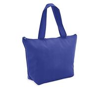 Small Thermal Bag, Mini Foldable Cooler Bag, Zip, Isotherm, Insulating, Lightweight, Insulated Bag for Lunch, Snacks, Medication, Picnic, School, Children, Office, Colours (1 Piece, Blue)