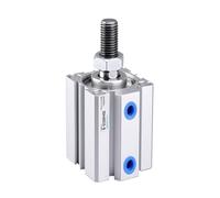 Small Thin Pneumatic SDA-B External Thread Cylinder Bore 32/40mm Stroke 5-100mm, 1Pack(SDA40X35-B)