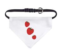 Small 'Three Juicy Strawberries ' Dog/Cat/Pet Bandana (PD00064331)
