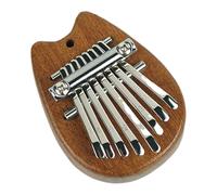 Small Thumb Piano 8 Keys, Portable Finger Piano - Small Piano Finger Thumb - Flat Board 8 Keys, Pocket Handmade Mubira Piano for Home, Dorm, Travel