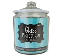 Zodiac Blue Glass Biscotti Jar 4 Litre