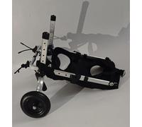 Small to Medium Dog Wheelchair Mobility Stroller for Senior Dogs Corgi & French Bulldog Disabled/Injured Pet Cart Assistive Dog Walker for Enhanced Mobility