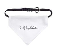 Small 'To My Loving Husband' Dog/Cat/Pet Bandana (PD00060181)