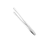 Small Tongs Stainless Steel Kitchen Tongs 1Pc BBQ Grill Cooking Tweezers Barbecue Clip Salad Meat Food Utensils(S 24cm)