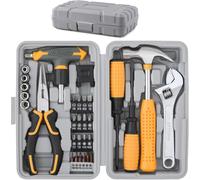 Small Tool Kit Mini DIY Yellow Household Set 30pc With Tool Box Hi-Spec