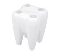 Small Toothbrush Holder - Tooth Shape Toothbrush Holder | 4-hole Tooth-shaped Toothbrush Holder, Creative Toothbrush Holder Storage