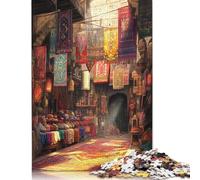 Small Town 1000 Piece Jigsaw Puzzles for Adults Fair Puzzle Challenging Game Home Decoration Puzzle for The Whole for Women, Gifts for Men 1000pcs (75x50cm)