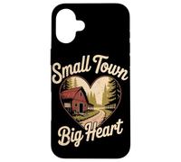 Small Town Big Heart Farmers Heritage Season Farming Village Case for iPhone 16 Plus