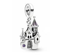 Small Town House Charm 925 Sterling Silver Dangle Charm Compatible with Pandora Charms,and Many Other UK Charm Bracelets.