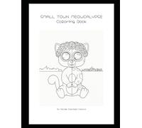 Small Town Meowcalypse Coloring Book