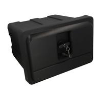Small Trailer Truck Plastic Storage Tool Box Lockable Chest 30 Litre Capacity